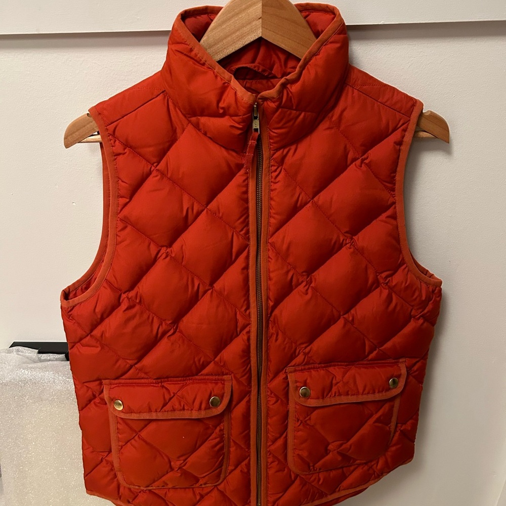 J Crew Quilted Excursion Vest